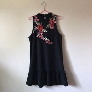 Revamped rose maxi dress